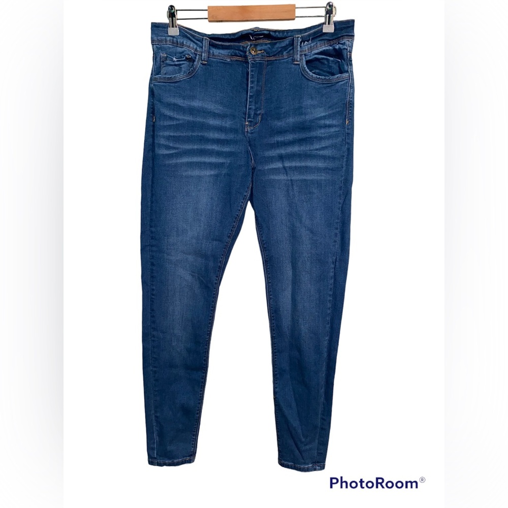 Wax Jean Skinny Leg